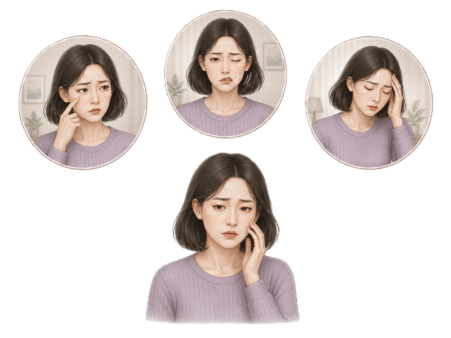 눈떨림 안면경련 원인
