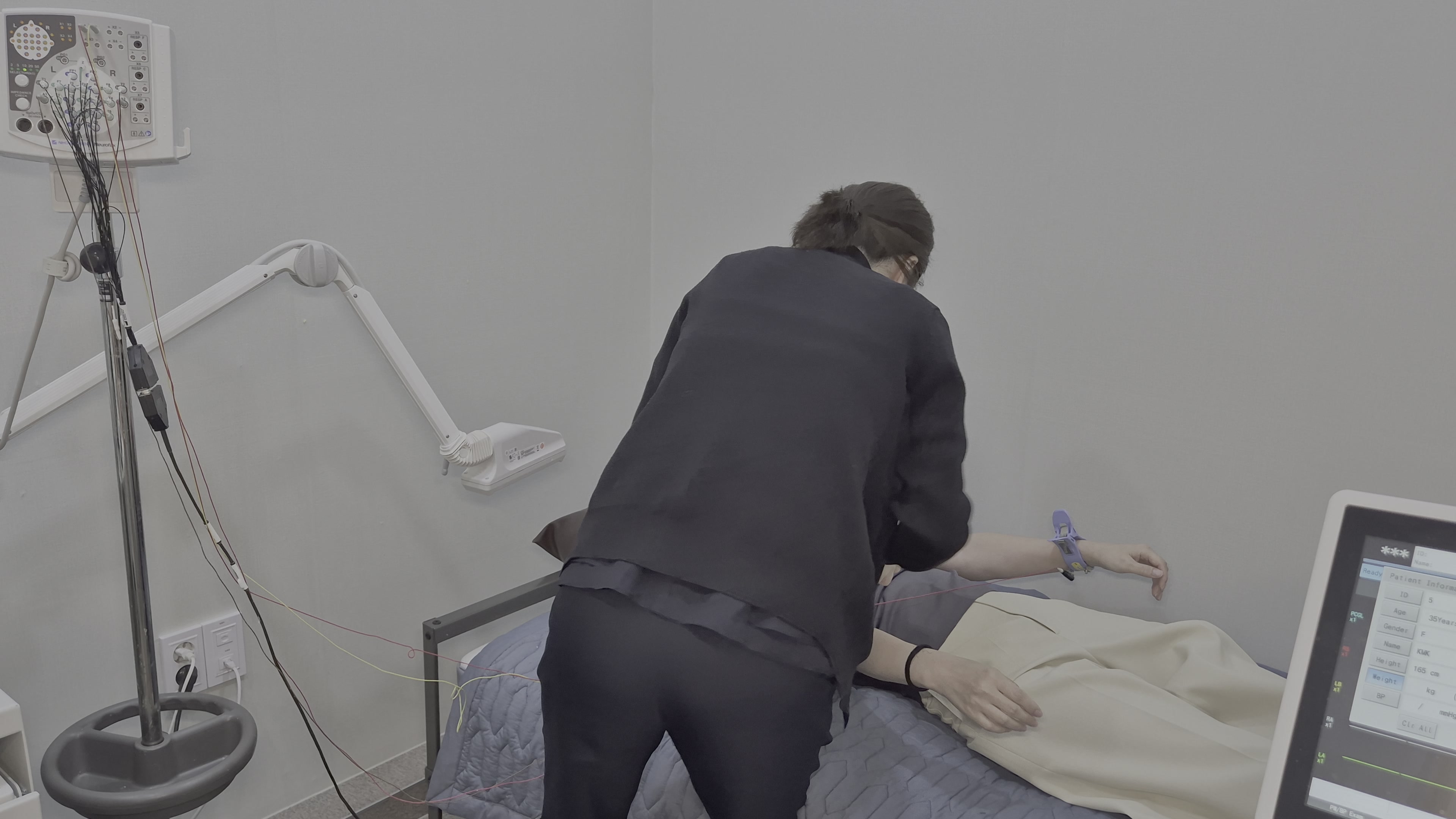 뇌파 검사 사진 1